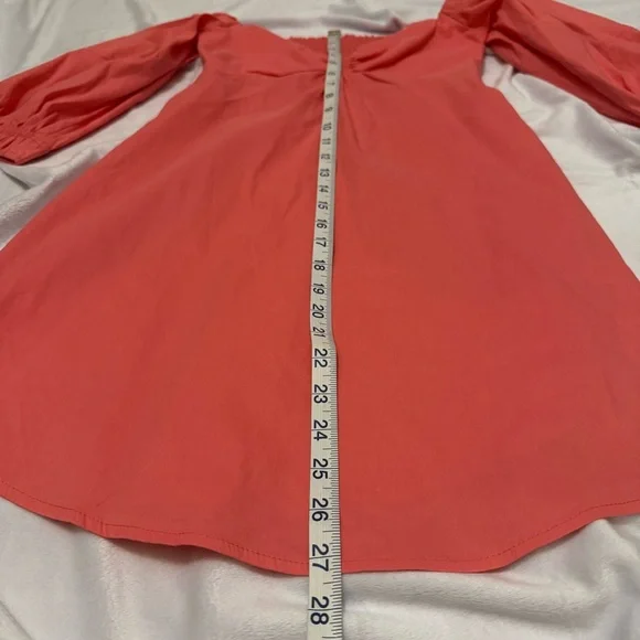 NWT! A.L.C. Mila Off-The-Shoulder Linen Mini Dress in Lychee Size 0/XS
